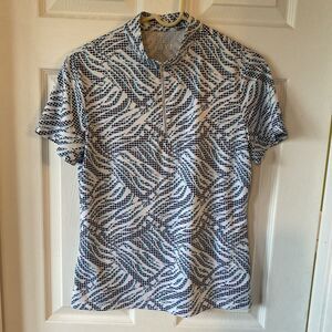 Nvo Sport Women’s Size Small 1/4 Zip Stretch Shirt Athletic Fit